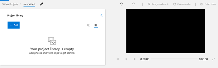 Windowsビデオエディター