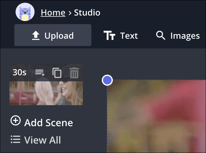 kapwingで動画をリサイズするステップ1