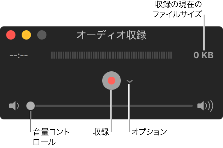 Macで音声記録する方法 Mac内蔵機能 録音ソフト