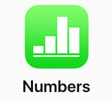 numbersアプリ