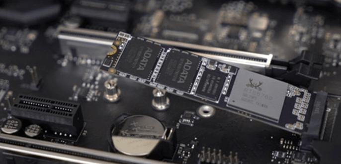 nvme-ssdを装置する