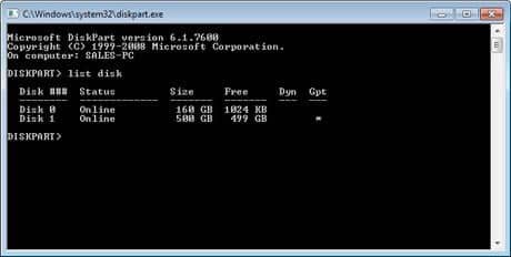 無料 GPTディスクをMBRディスクに変換 5