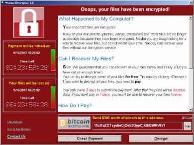 wannacryウイルスの仕様