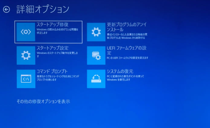 詳細オプション