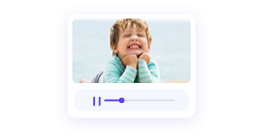 ビデオとオーディオの再生